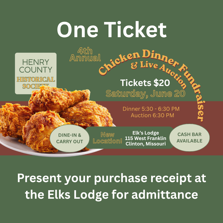 4th Annual Chicken Dinner Fundraiser & Live Auction