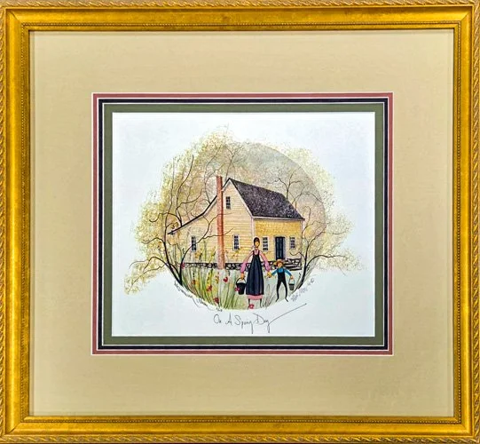 On a Spring Day by Buckley Moss