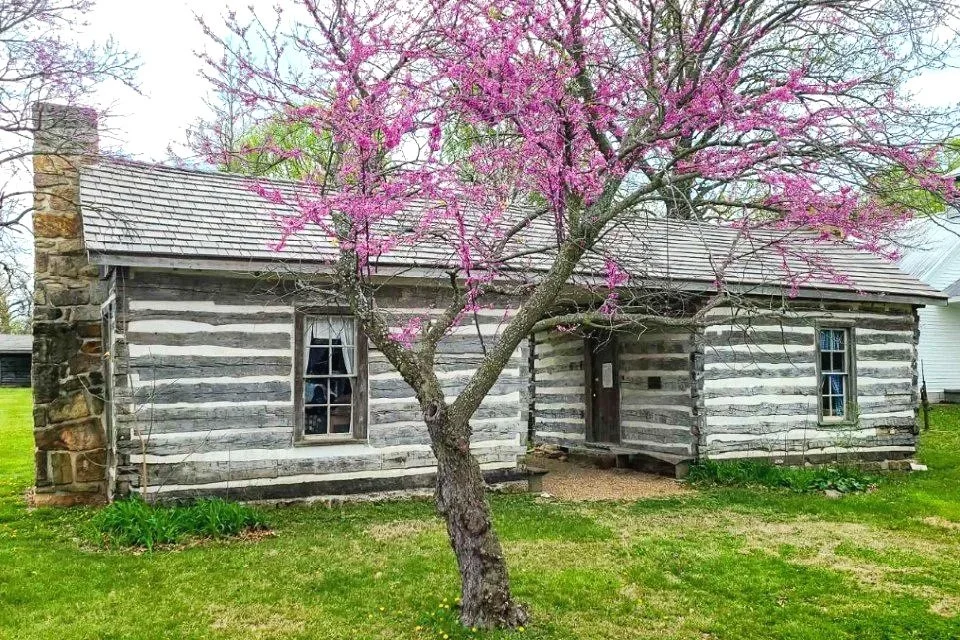 1850s Dogtrot Log House