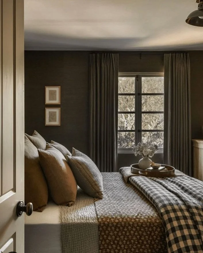 Which bedroom inspiration is your favorite?! I can&rsquo;t choose! Each one makes me want to crawl right on in 🥰

Want your bedroom to look like one of these?? Let&rsquo;s chat about it! @freerange_interiordesign 

Inspo: @amberinteriors @arceriinte