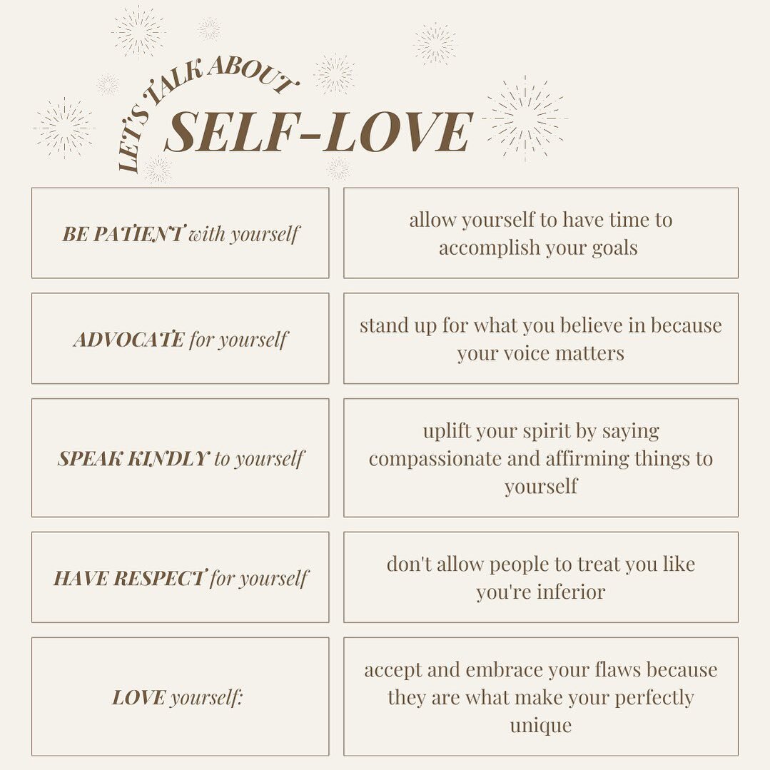 let's talk about self-love 🫶🏼

#selflove #mentalhealth #therapy #wellness #therapistsofinstagram #therapist #wellnessjourney #selfcare