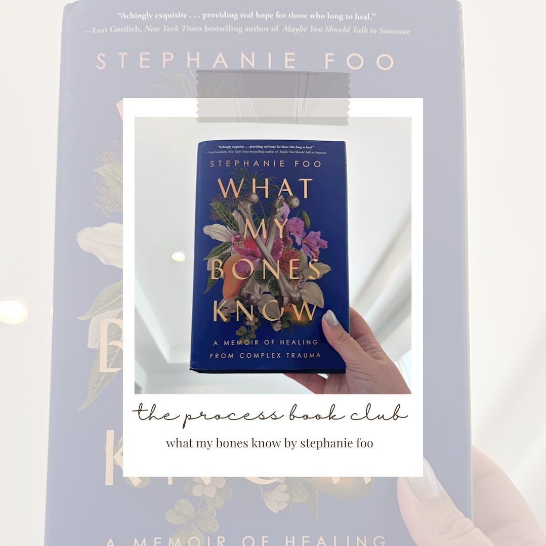 📚 May Book Club 📚 
TW: CPTSD; abuse; neglect, self harm, suicide 

In honor of AAPI Heritage Month we are thrilled to come together in community to read &lsquo;What My Bones Know&rsquo; by Stephanie Foo. Our discussion this month will be led by @da