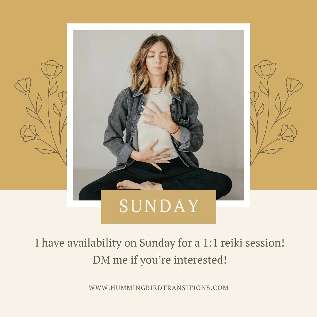I have an opening on Sunday at Perennial in Fitchburg if you&rsquo;re interested. DM me if you&rsquo;re interested!

#reiki #reikimadison