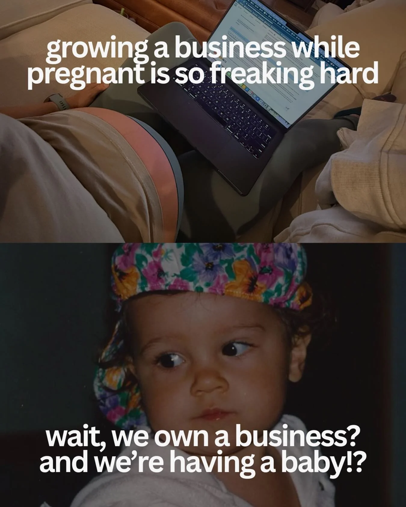 Running my coaching business has been quite a daunting task while pregnant.

But, I didn&rsquo;t build this business during a season where life was calm, spacious, or convenient. Because guess what? Life is NEVER calm or easy.

I&rsquo;ve been buildi