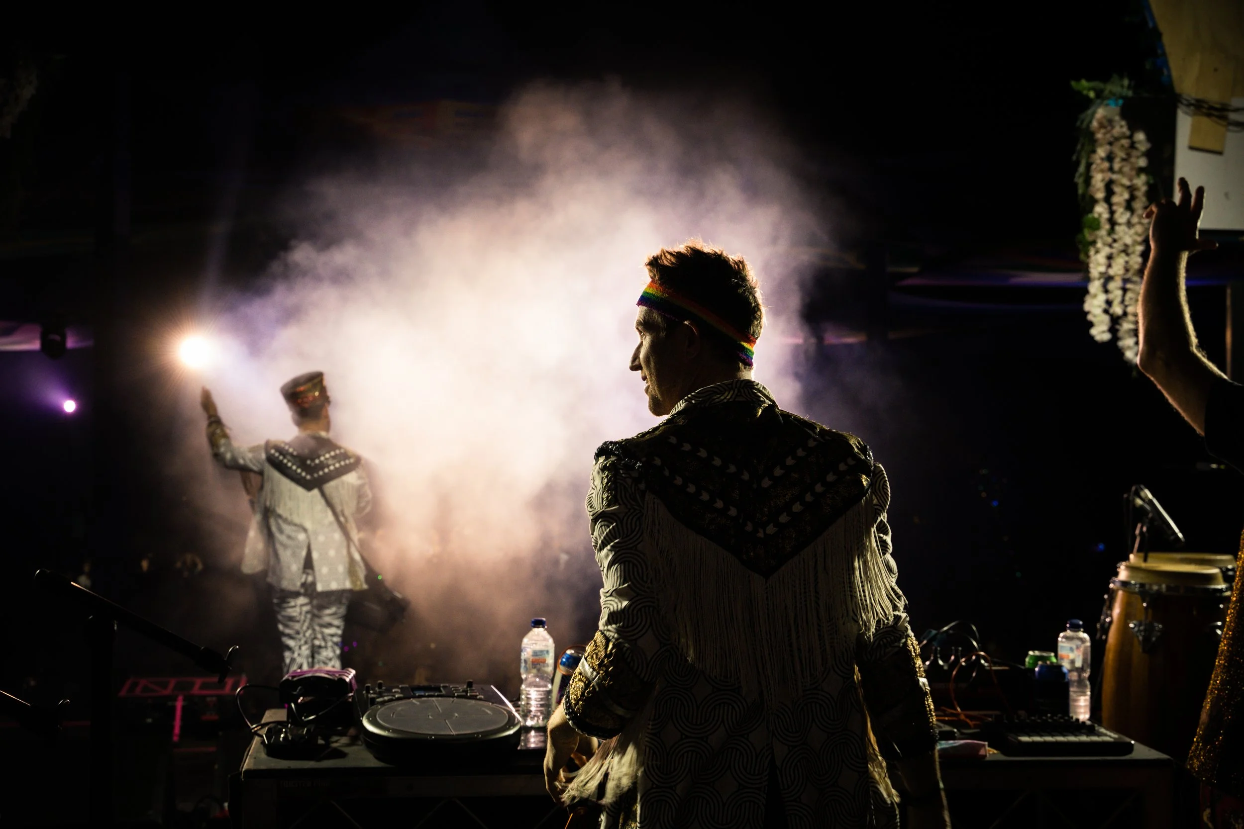 MOOD SWING AND CHEAVY BASS AT EARTH FREQUENCY FESTIVAL 2023, PHOTOGRAPHED BY MYCOL CAVALIERI. MUSIC FESTIVAL SEQ AUSTRALIA.