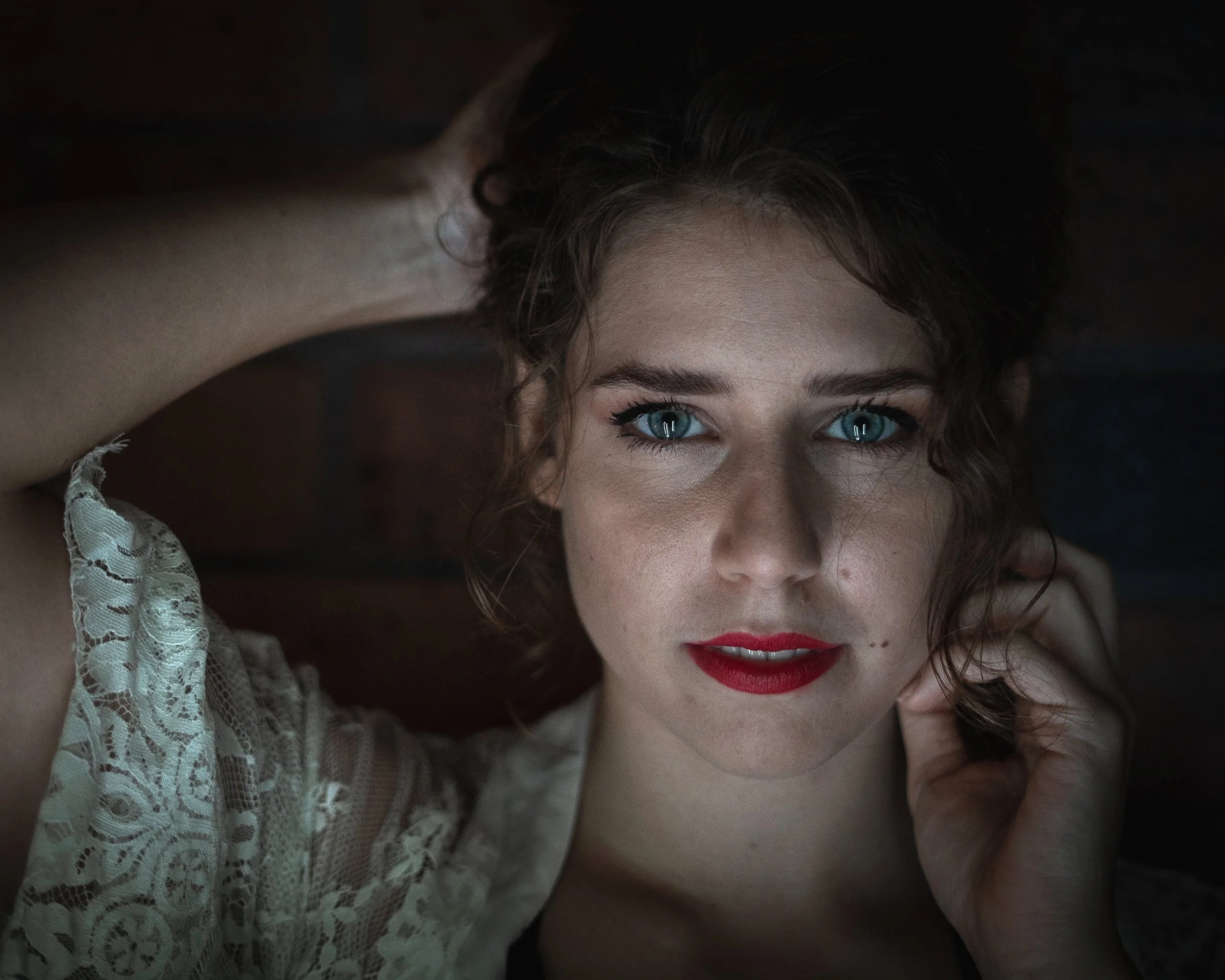 Gold Coast portrait photographer. Mycol Cavalieri photography. super model with make up.