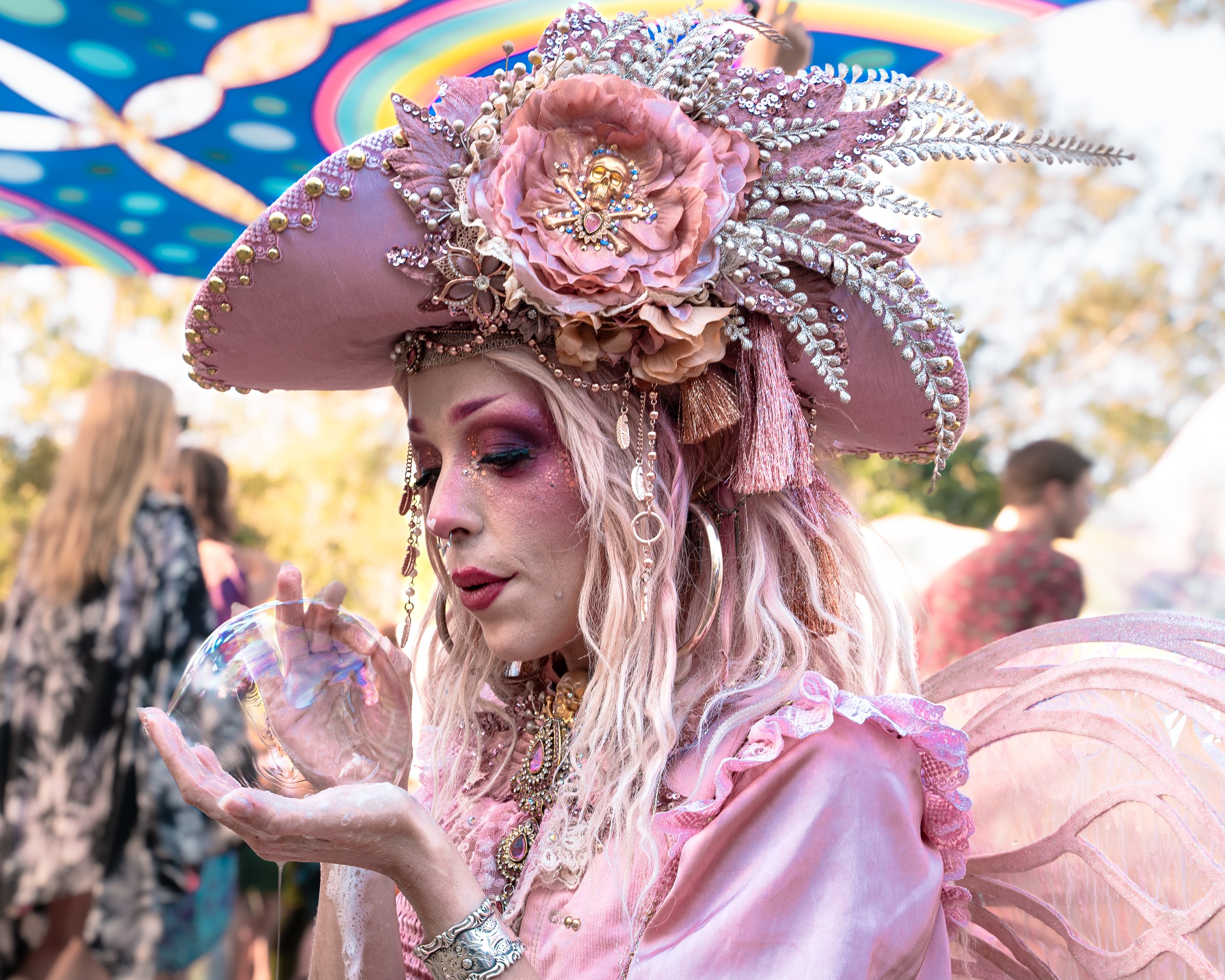 PIXIE RUST, ADORAH BUBBLES. AT MUSHROOMVALLEY FESTIVAL