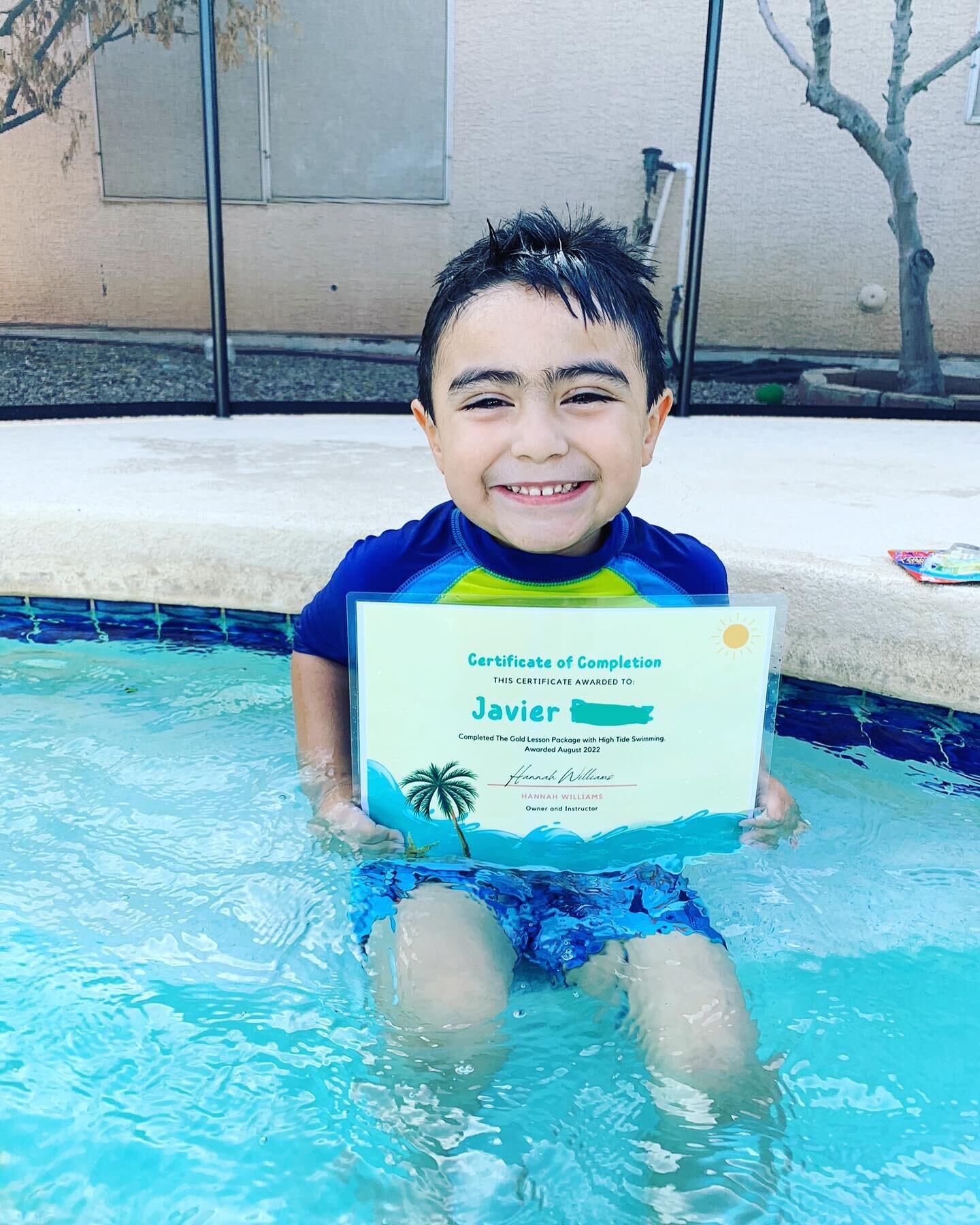 We are excited to award Jesus and Javi with their certificates this week! 🤩 

They both worked so hard through all of their lessons and have made great improvement with their swimming. We couldn&rsquo;t be more proud!! 🌊

Great work boys!! ☺️

#hig