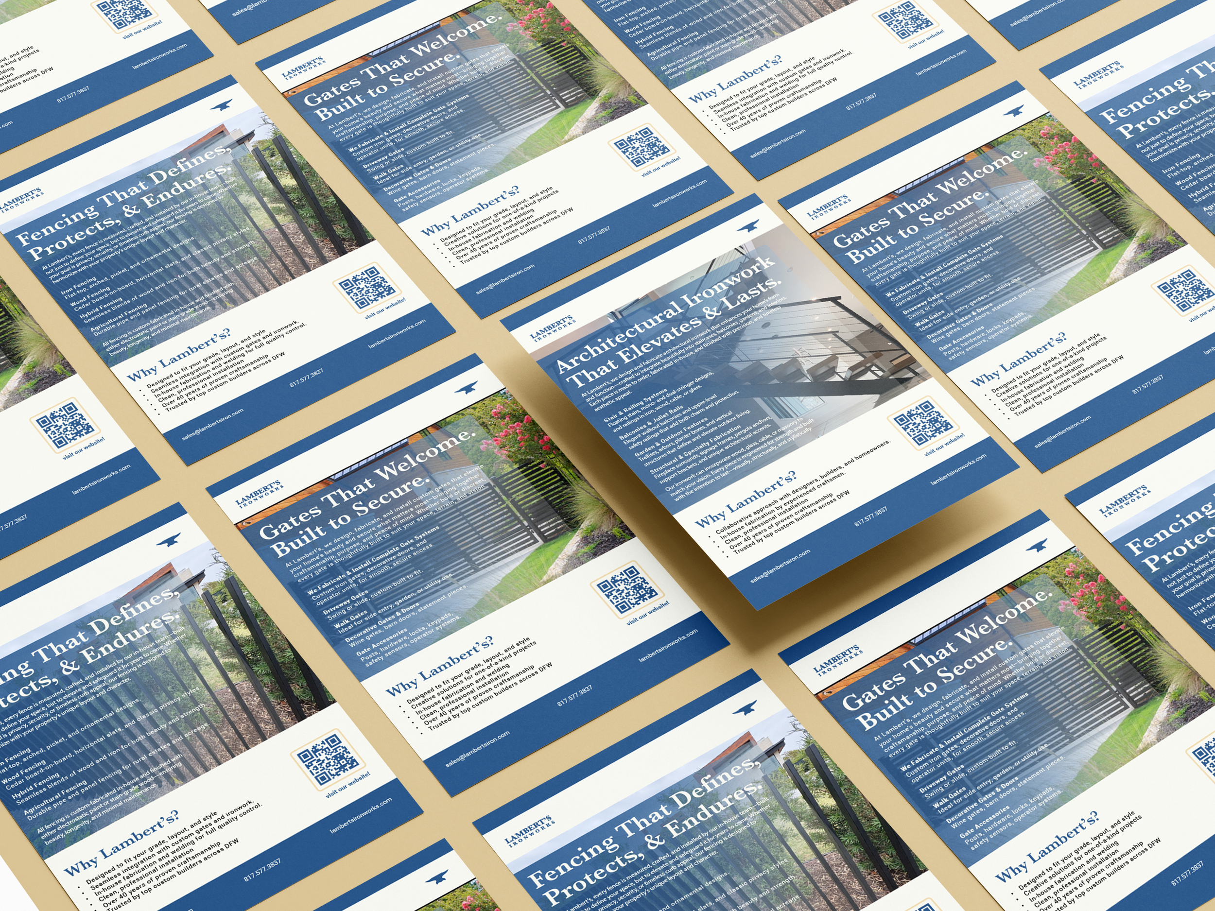 Lamberts product pages