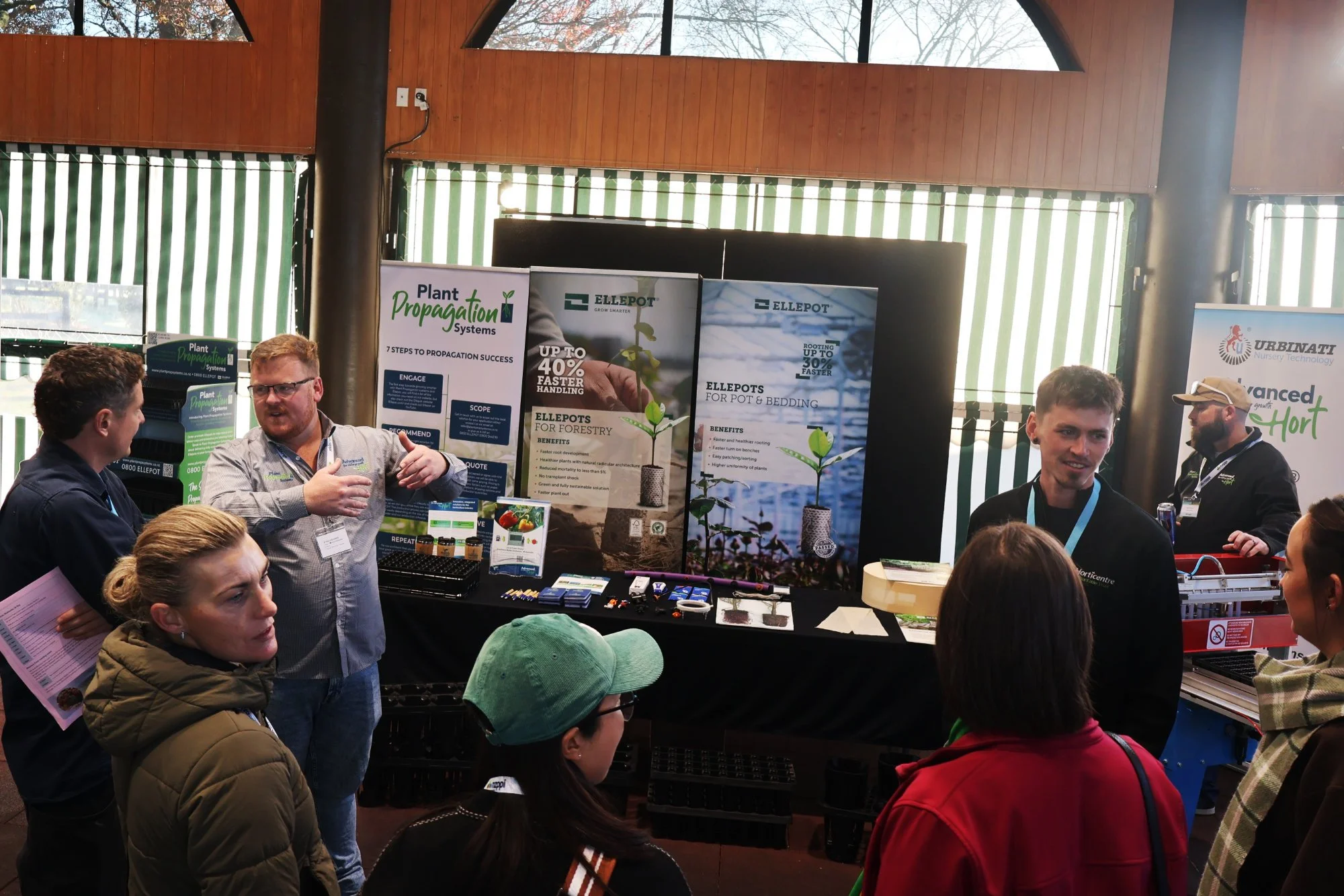 The trade display sponsor provided delegates with the latest details on their products and services
