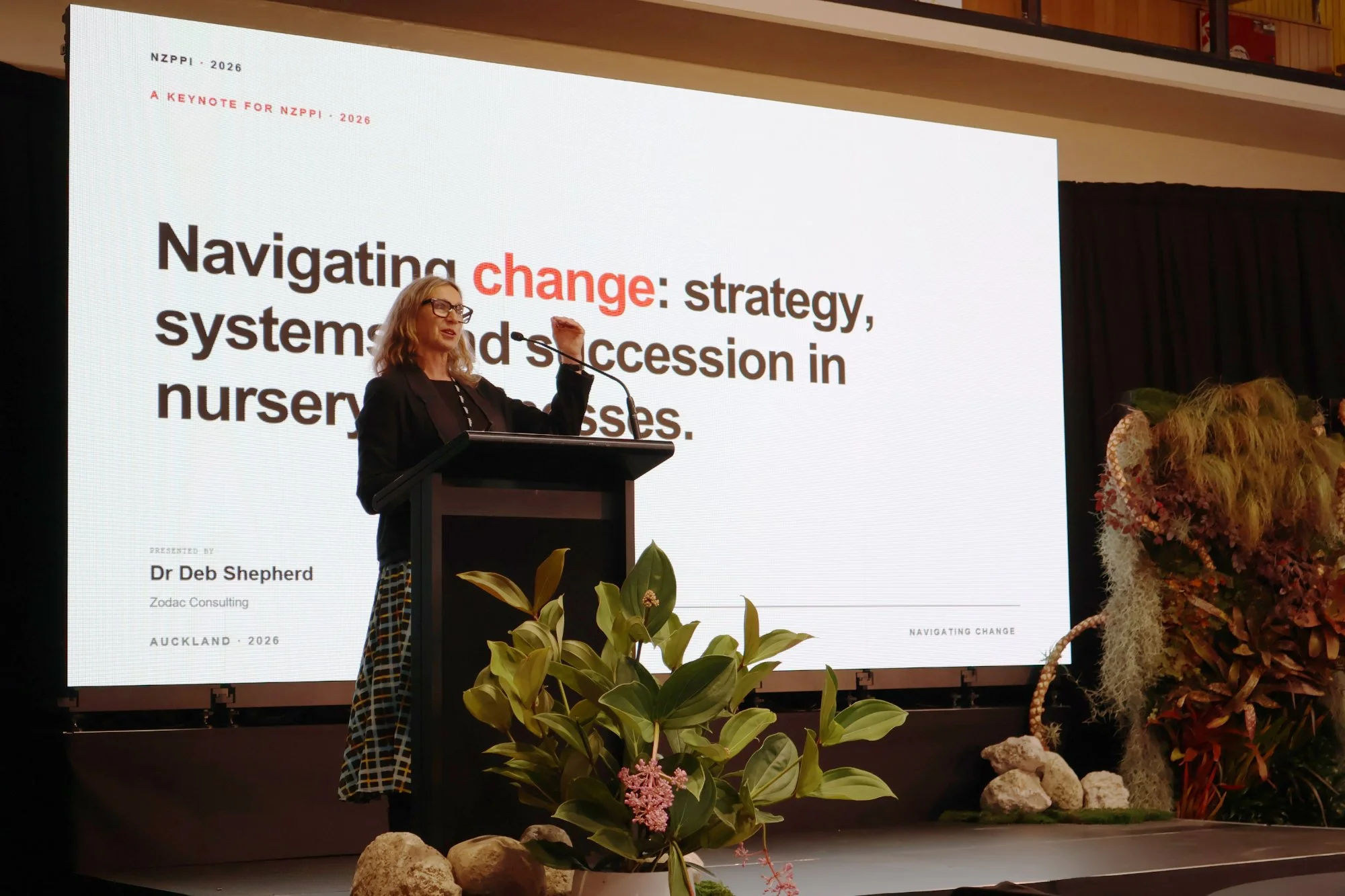 Deb Shepherd delved into the key issues facing SME businesses in the plant production sector