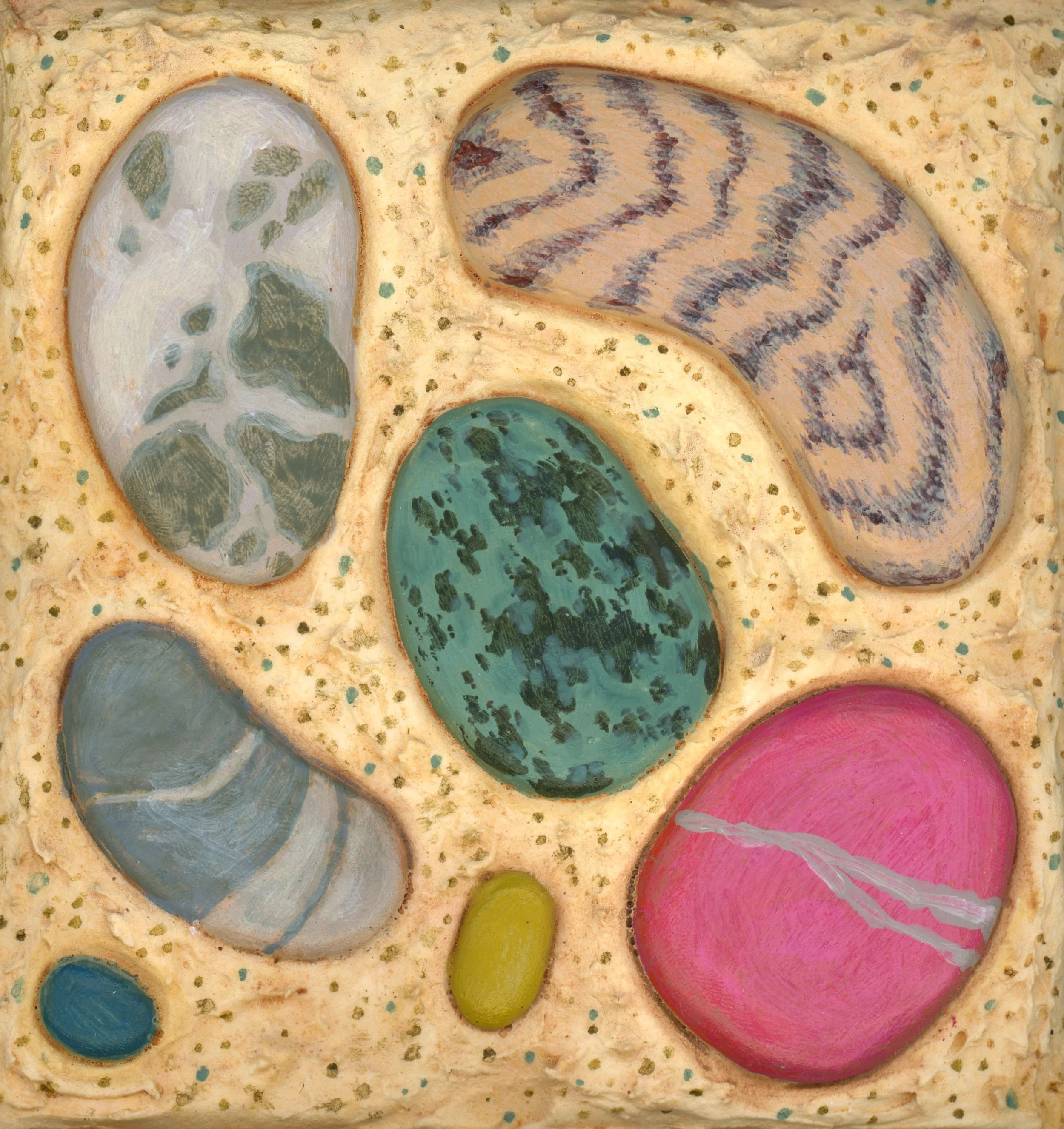 'r/thriftfinds' 5x5" acrylic, 2026