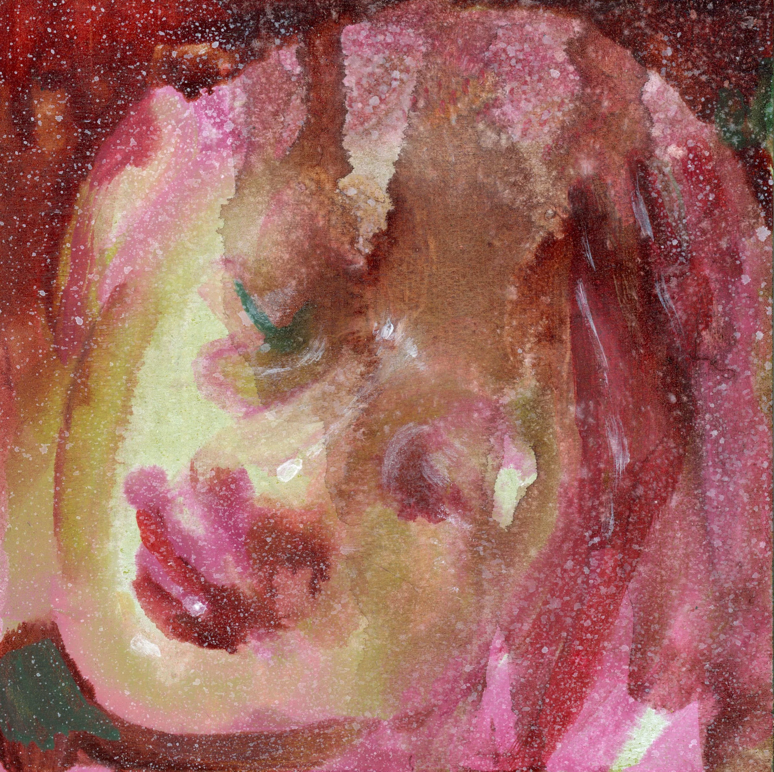 'r/goodnews' 5x5" acrylic, 2026