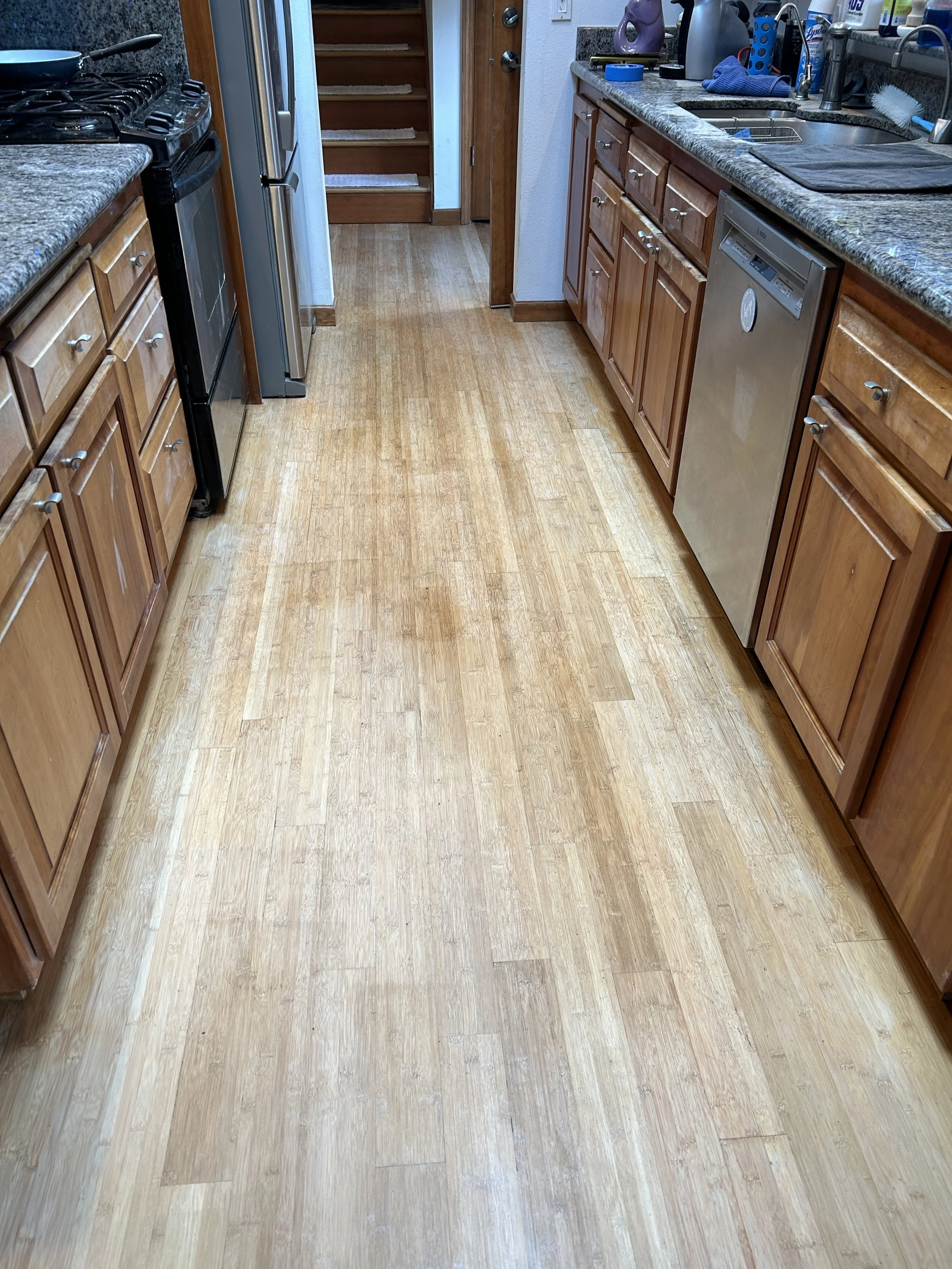 Hardwood Floor Repair - After