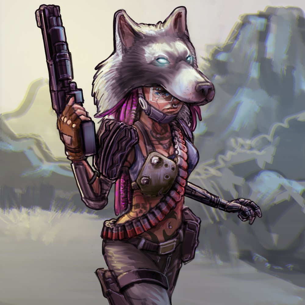 Wolf Head Huntress