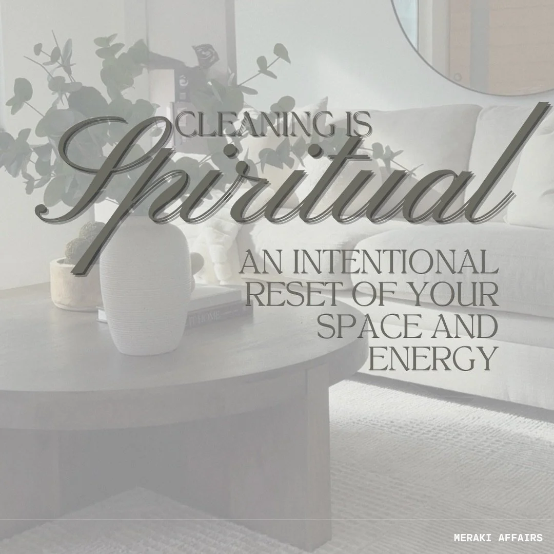 Cleaning isn&rsquo;t just maintenance&mdash;it&rsquo;s alignment.
Your space holds energy, and what you remove matters just as much as what you keep. A clear space creates clarity, focus, and a sense of control. Elevate your environment, elevate your