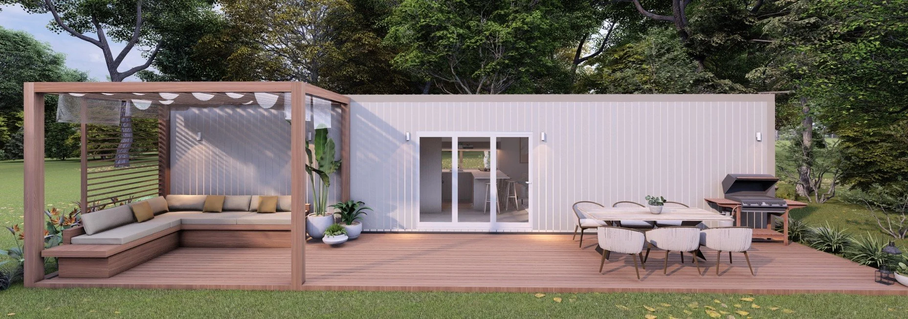 Daintree Granny Flat Pod Studios Modular Homes Tiny Homes Kit Homes