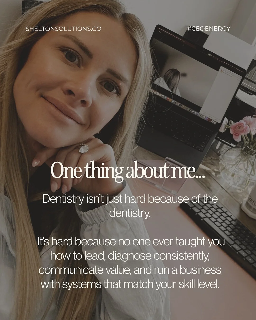 Be honest, what&rsquo;s the one thing in your practice that drains your energy the most?

Here&rsquo;s one thing about me:
I don&rsquo;t coach fluff.
I coach the real reasons dentistry feels heavy&hellip; your leadership, diagnosis, systems, communic