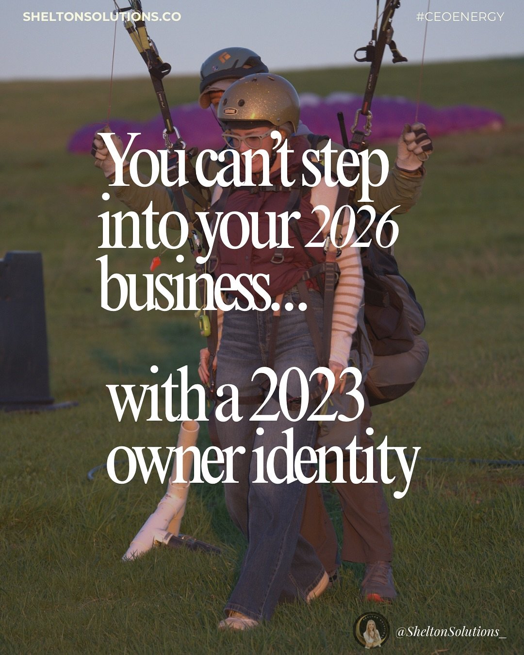 You don&rsquo;t need a new identity for 2026, you need a clearer one.
Most people are trying to &ldquo;become better versions of themselves&rdquo;&hellip;
but I&rsquo;ve learned that real growth happens when you finally admit who you ARE and who you 
