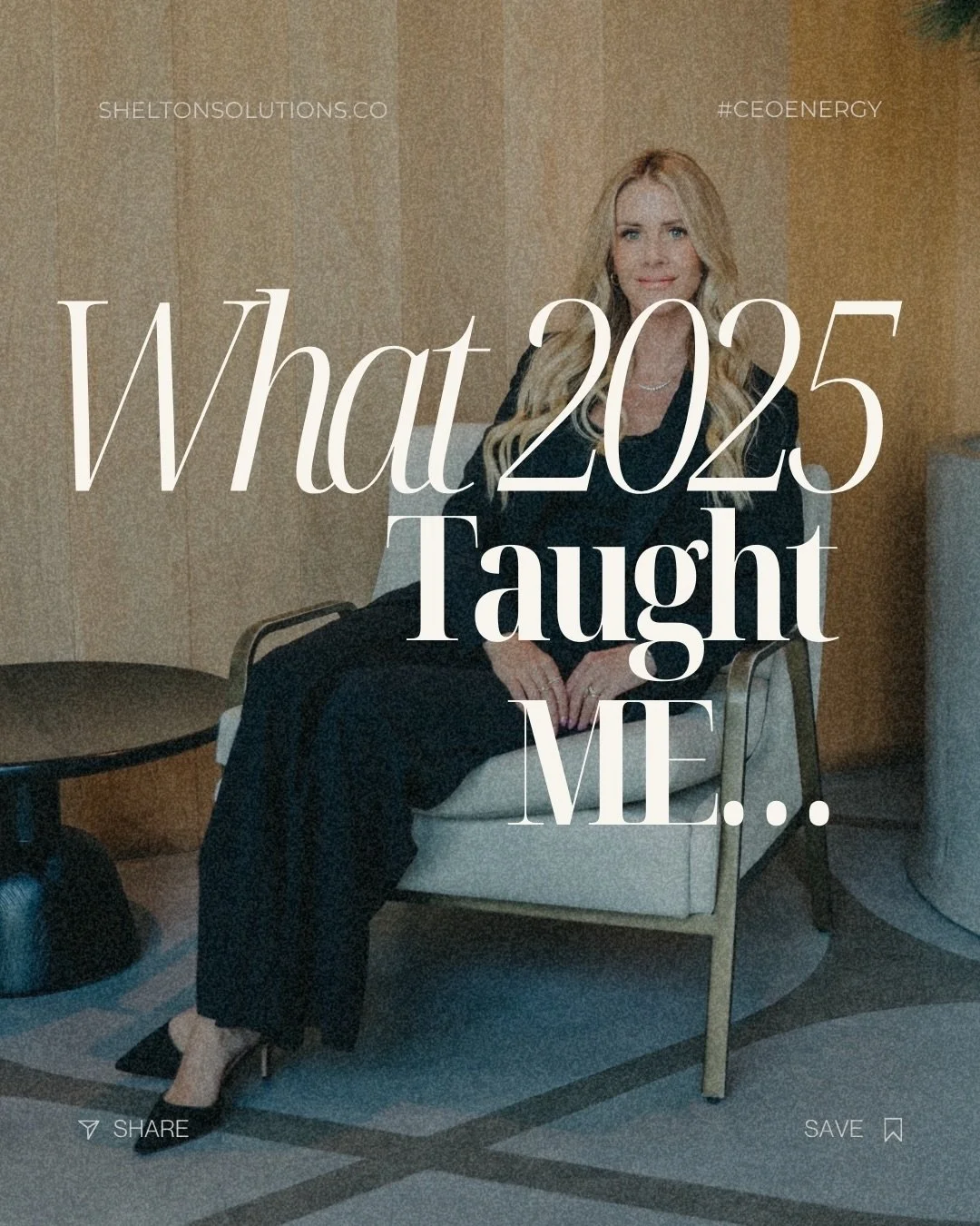 2025 taught me more than strategy. It taught me myself.

This marks the end of my fourth year coaching full-time&hellip; and somehow, my best year yet. I never dreamed it would turn into this.

I thought after selling my practice I&rsquo;d slow down.