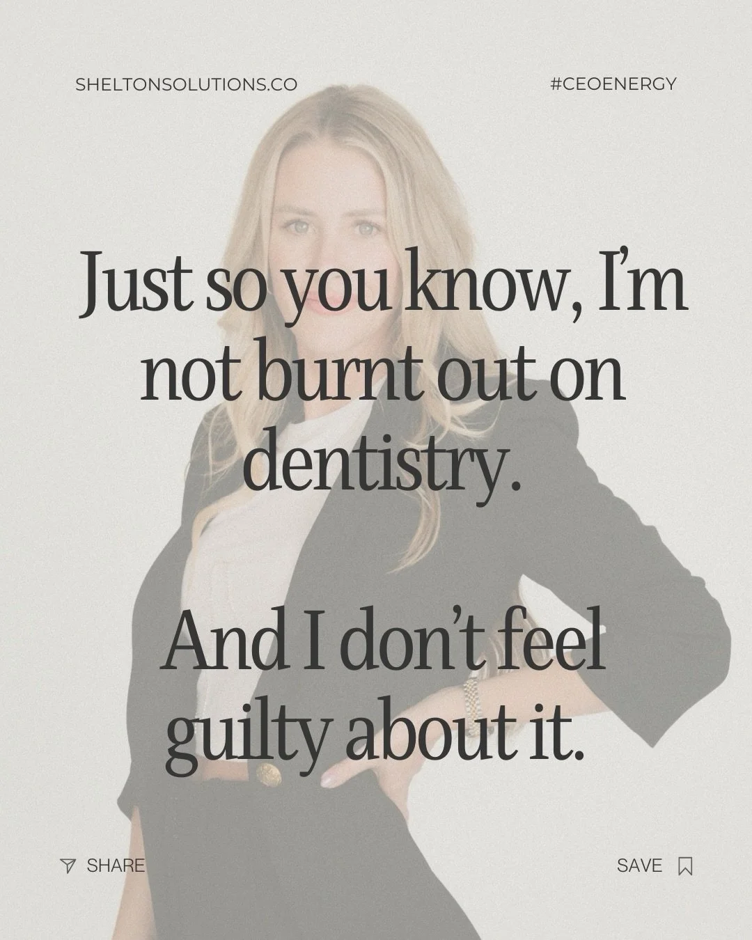 Every business has pressure.

Risk, liability, people, communication issues. None of that is unique to dentistry.

What is unique is the level of control and margin available if it is built well.

So when I hear &ldquo;this isn&rsquo;t worth it&rdquo