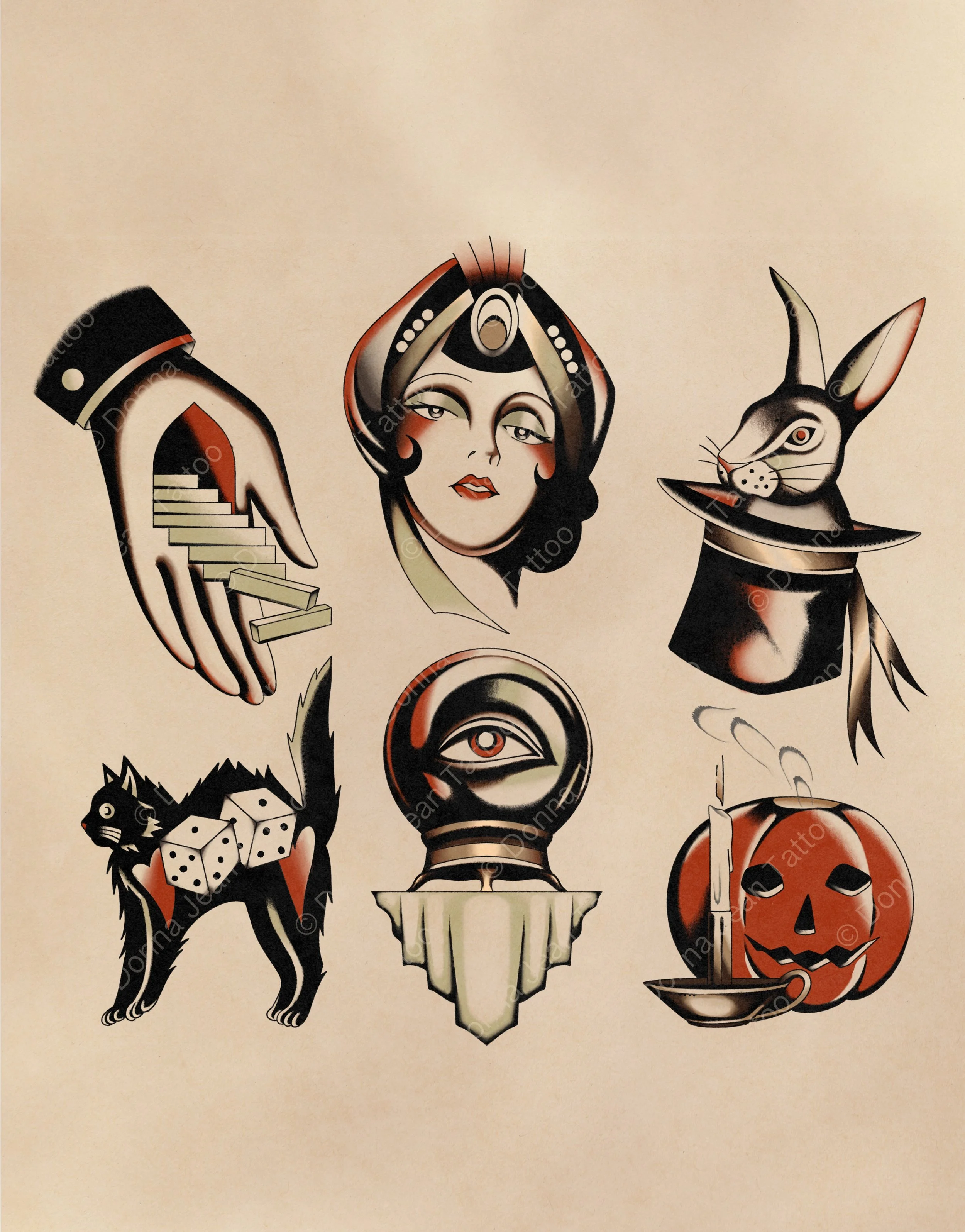 Halloween 2026 - 4”,  $200 each
