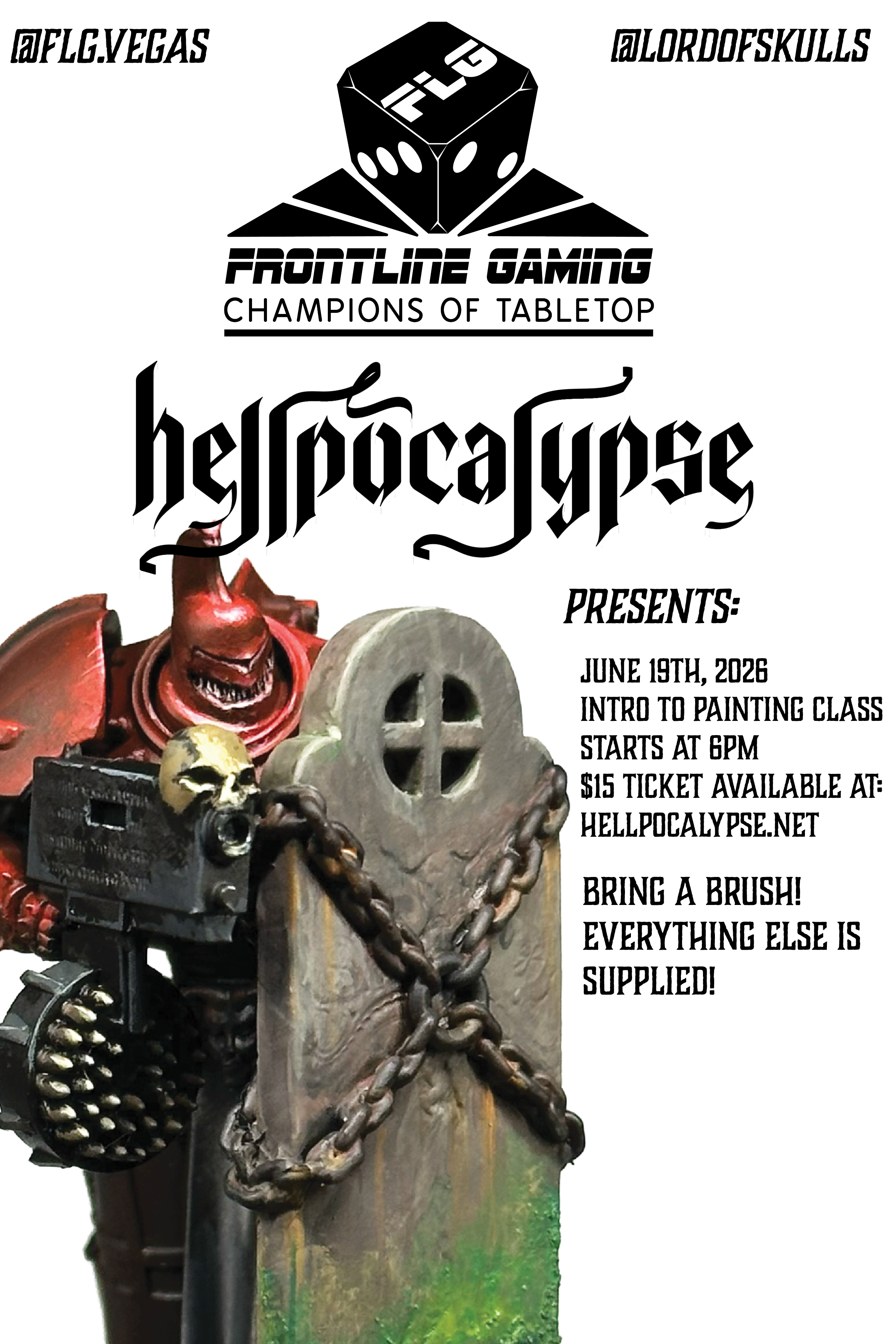 Hellpocalypse @ FRONTLINEGAMING Las Vegas June 19th