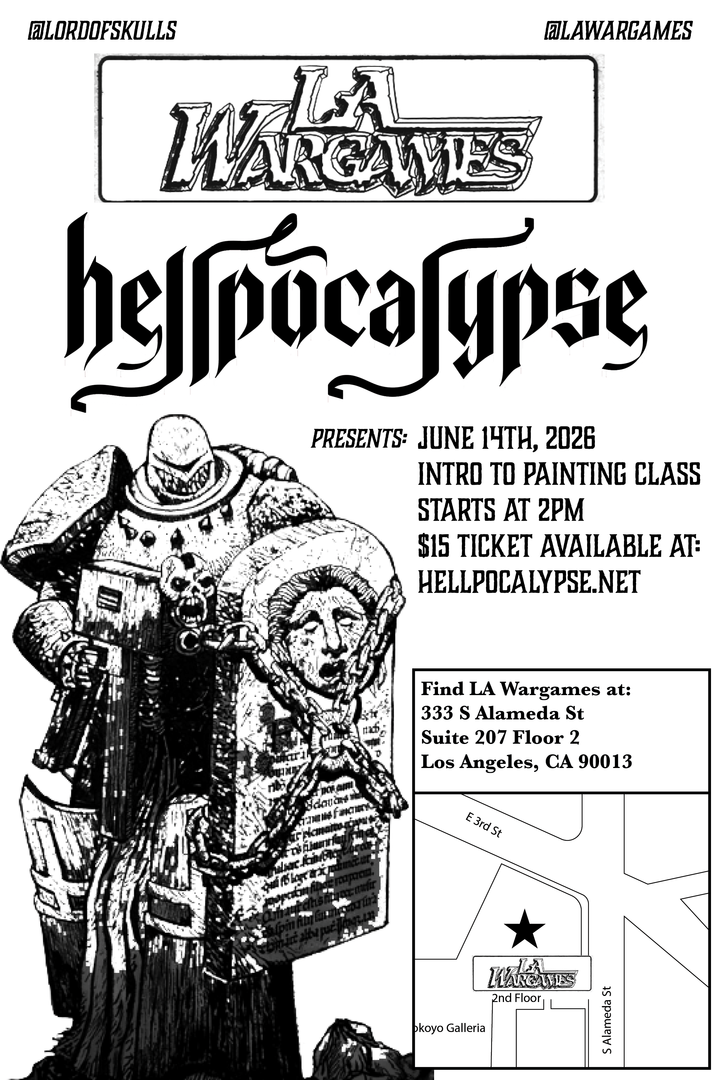 Hellpocalypse @ LA WARGAMES June 14th