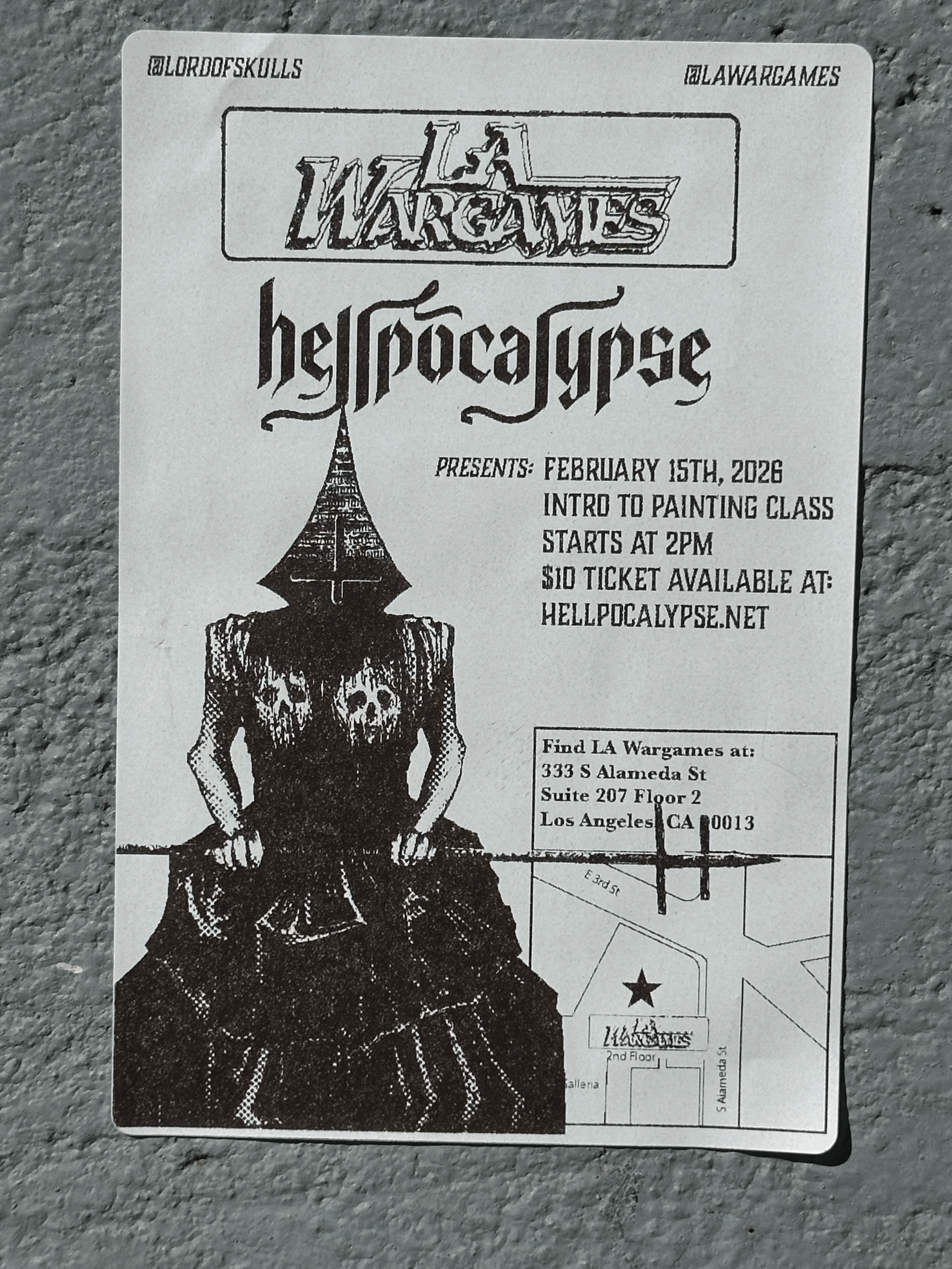 Hellpocalypse @ LA WARGAMES Feb 15