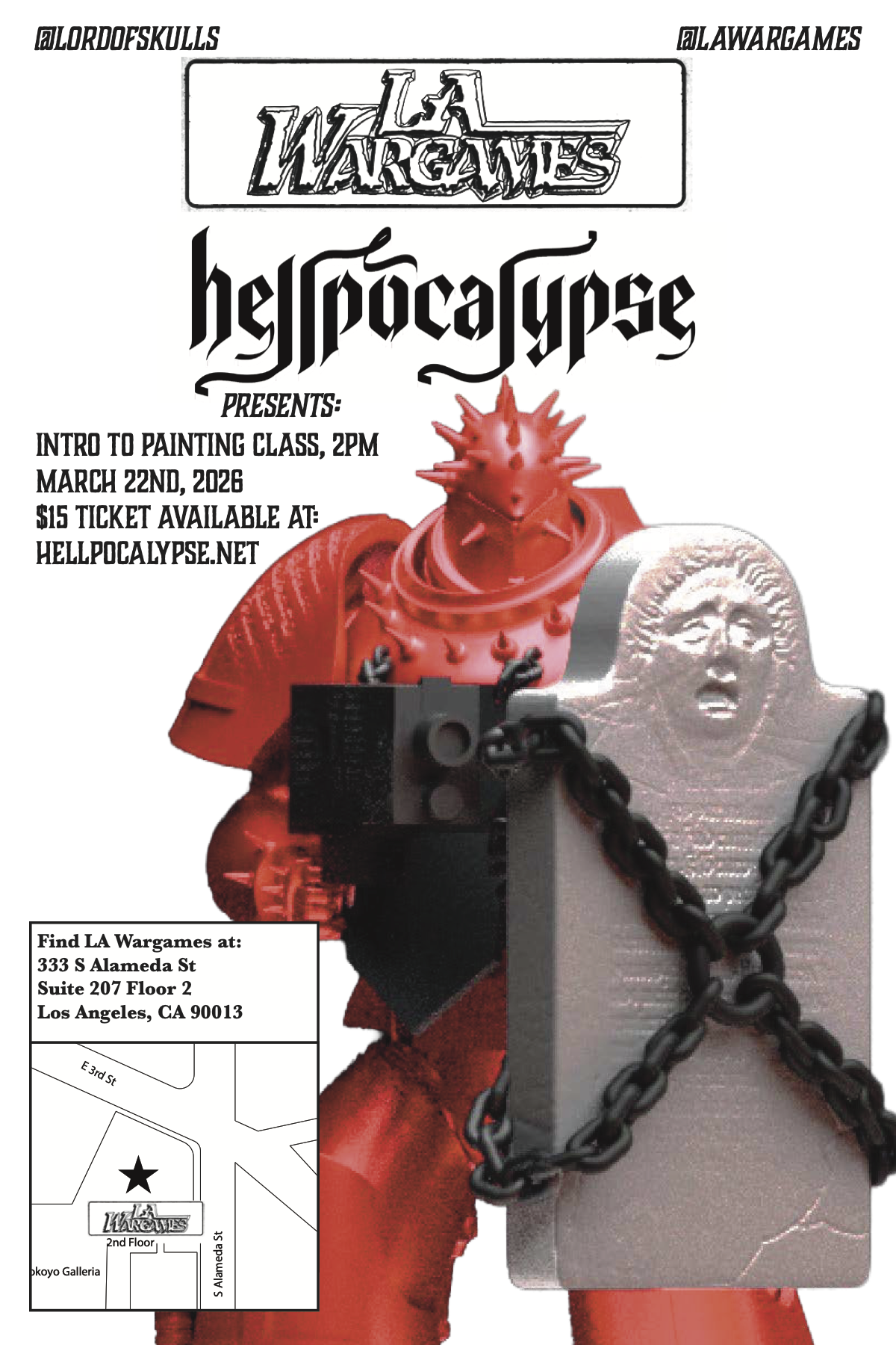 Hellpocalypse @ LA WARGAMES March 22