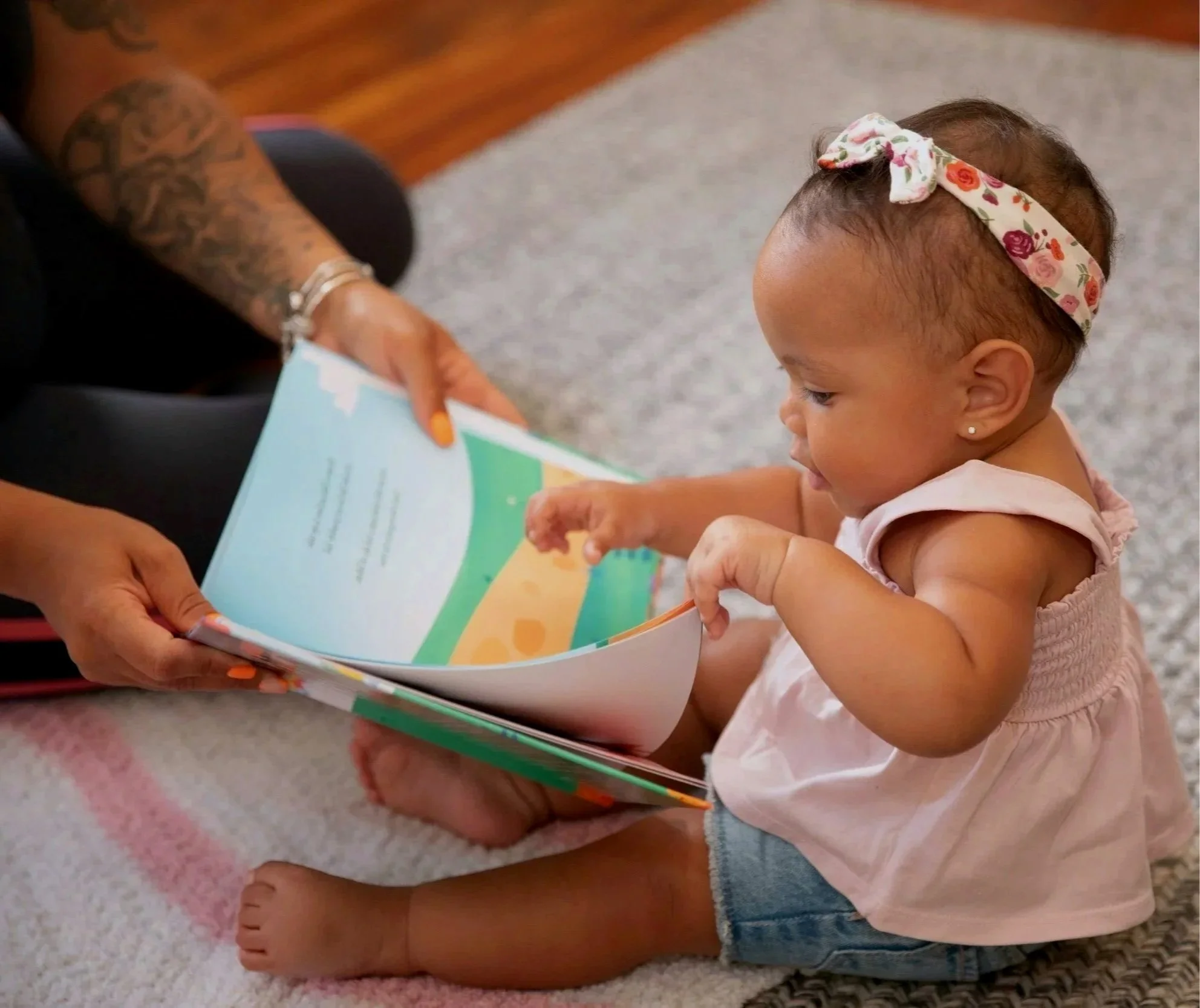 Child reading calmly during a one-to-one MNRI therapy session in Singapore