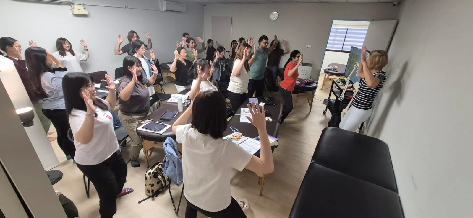 Session to strengthen brain-body connection