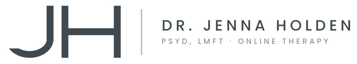 Dr. Jenna Holden, PsyD, LMFT, online therapy