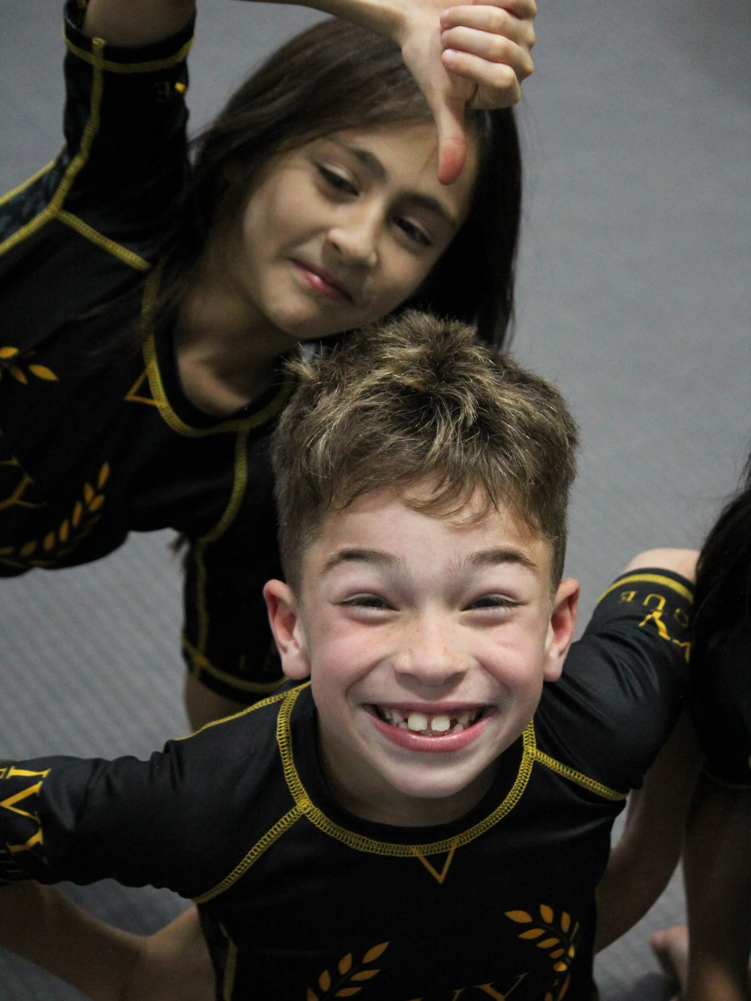 All smiles before battle. 2 days until Pan Kids! ⌛️