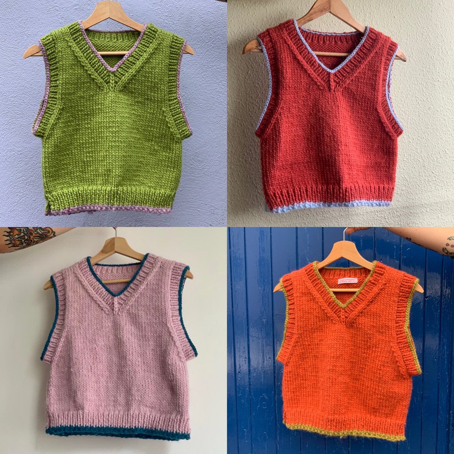 MeganFaithMakes Sweater Vest Knitting Pattern — MeganFaithMakes