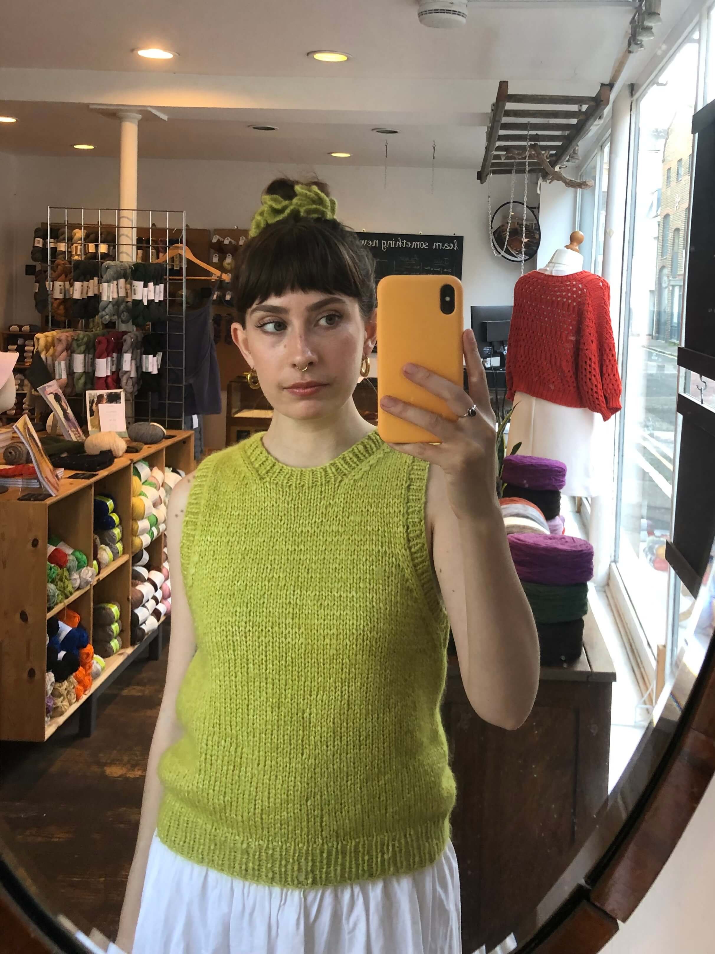 olive-vest, knitting-pattern, unisex-knitting-pattern, meganfaithmakes