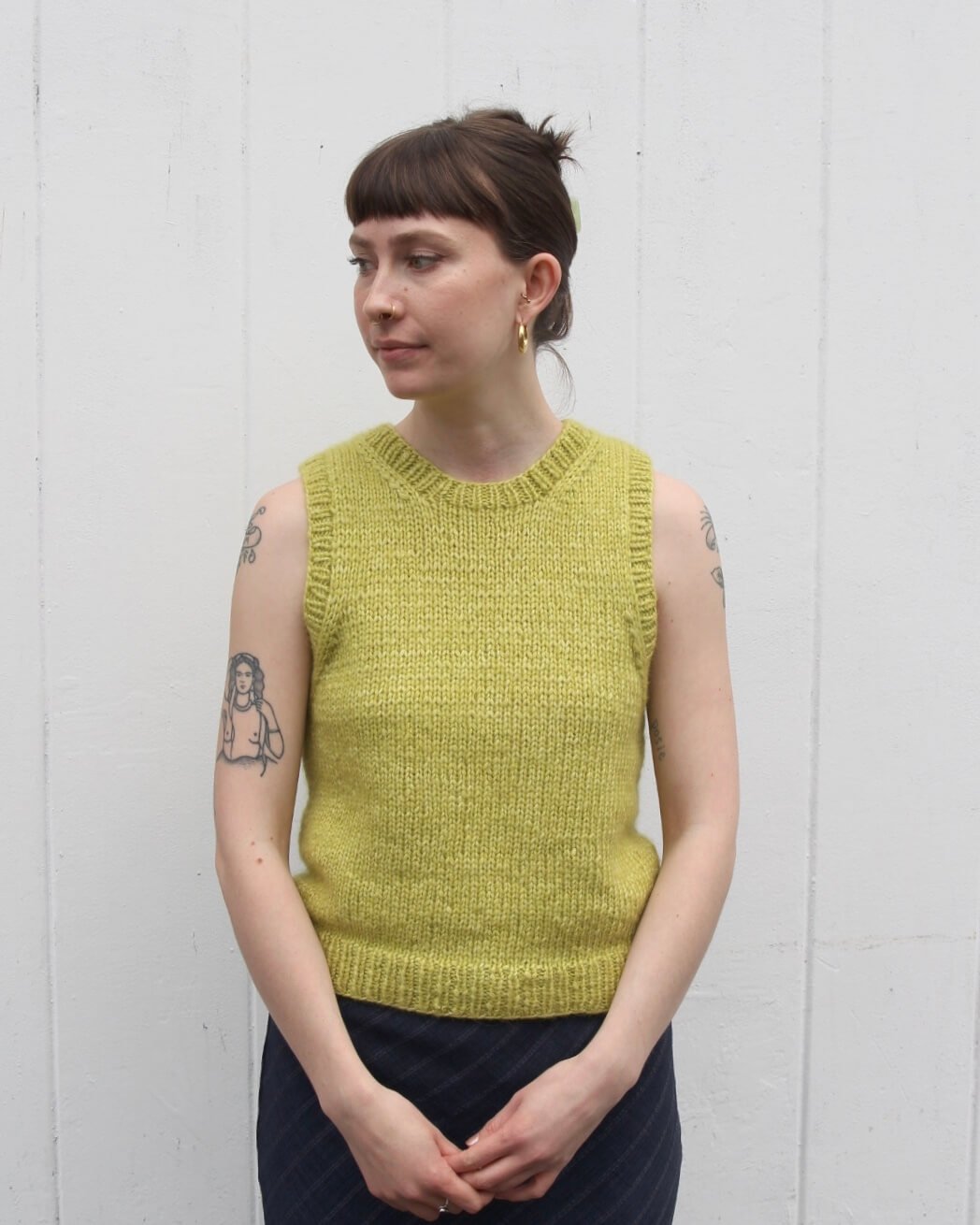 olive-vest, knitting-pattern, unisex-knitting-pattern, meganfaithmakes