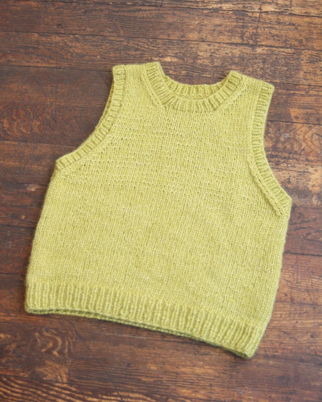 olive-vest, knitting-pattern, unisex-knitting-pattern, meganfaithmakes