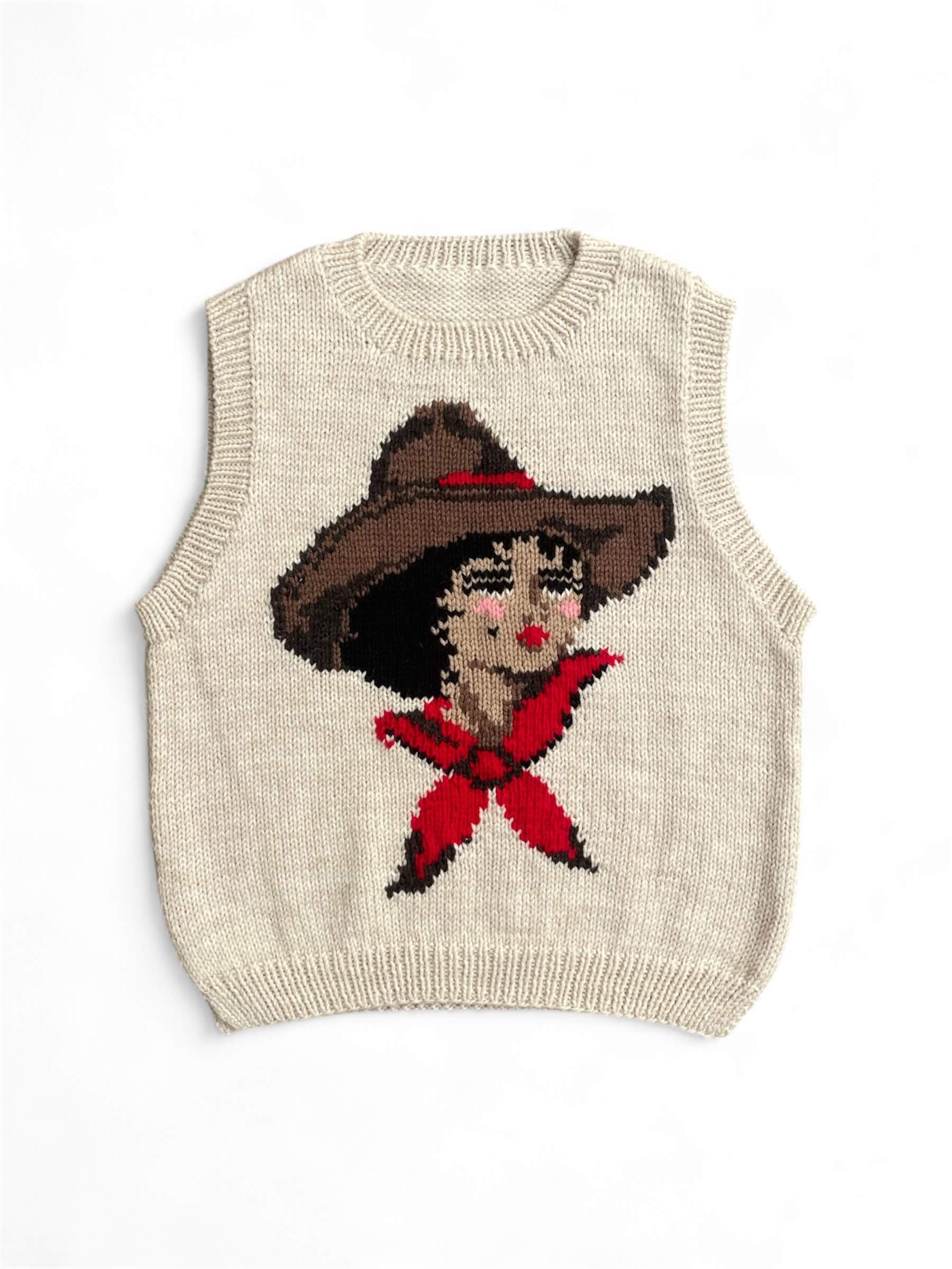 Jane Vest Knitting Pattern