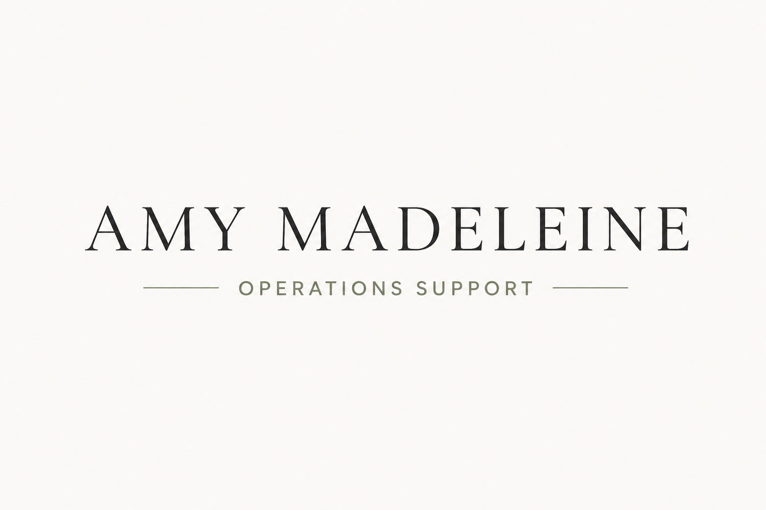 Amy Madeleine Virtual Assistant Services