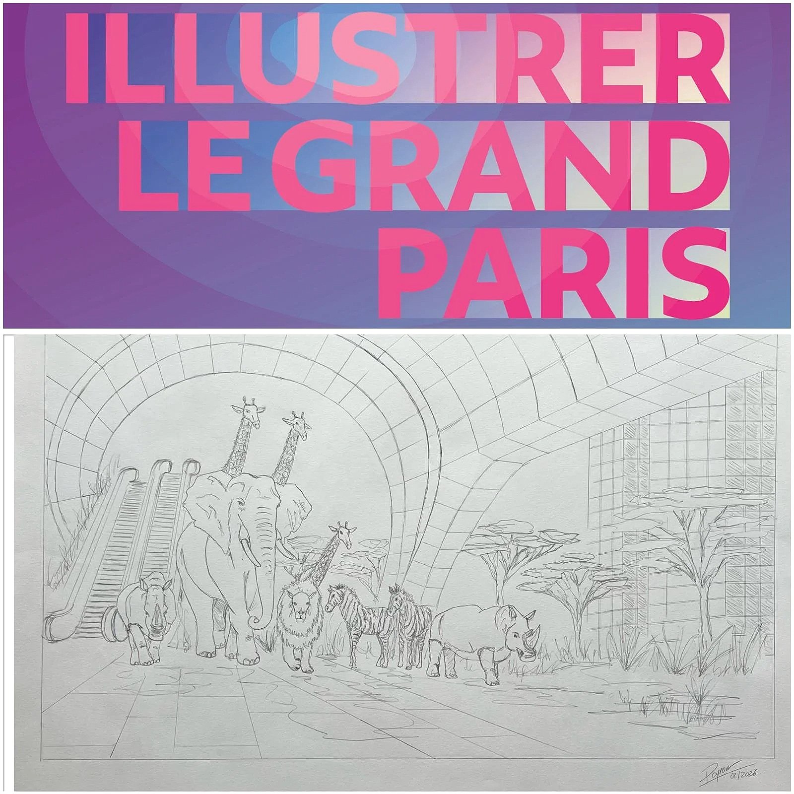 Illustrer le Grand Paris #2  Projet artistique — Grand Paris Express, 2026