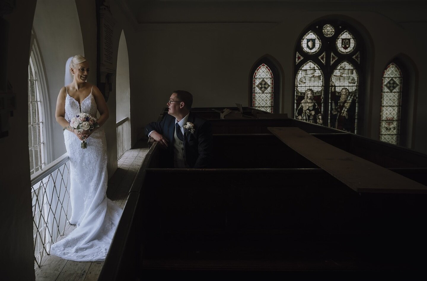 Sinead &amp; Nigel 🌿 My 1st time shooting in this lovely church in Ballina. A little hidden gem&hellip; I went upstairs for a little nose and found this lovely space that&rsquo;s been unused for a while, until I found it well 🤣