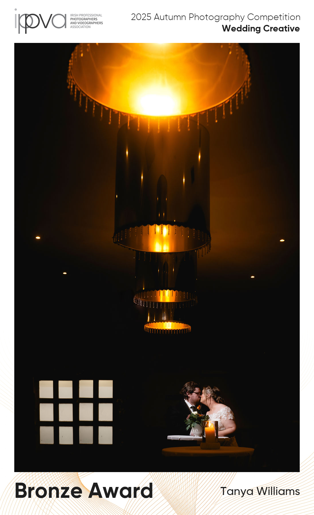 Award winning wedding photography photo taken at Breaffy House Hotel.