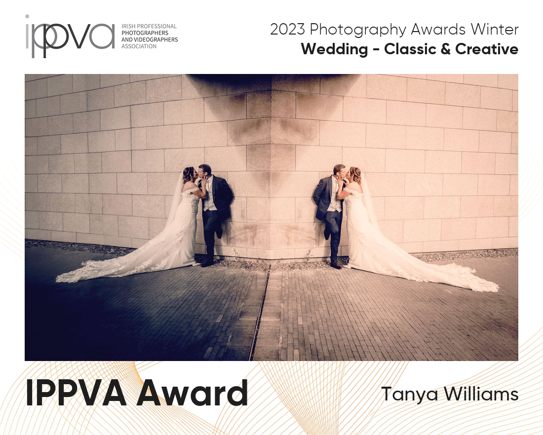 Award winning wedding photography photo taken at Turlough Park