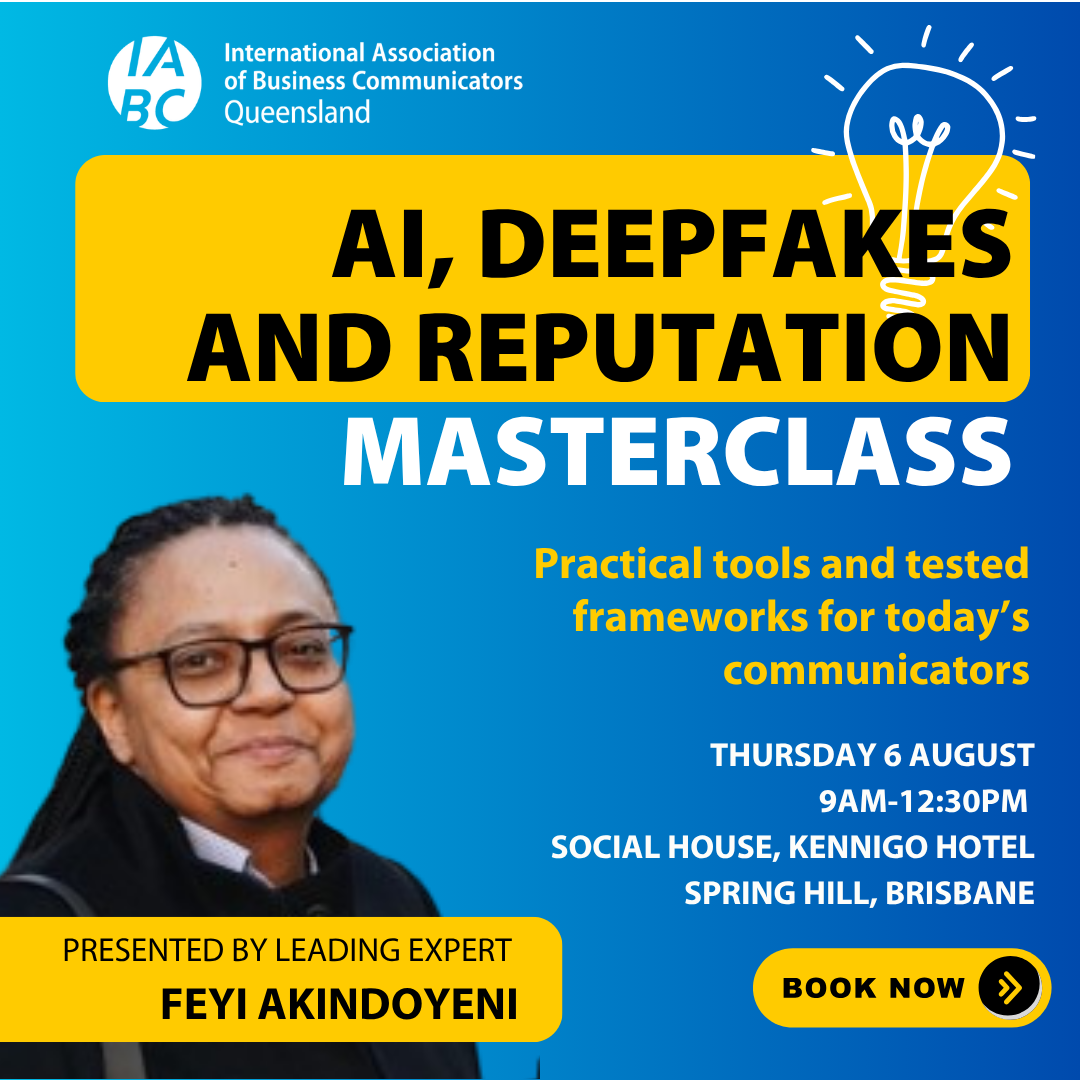Masterclass: AI, Deepfakes and Reputation Risk