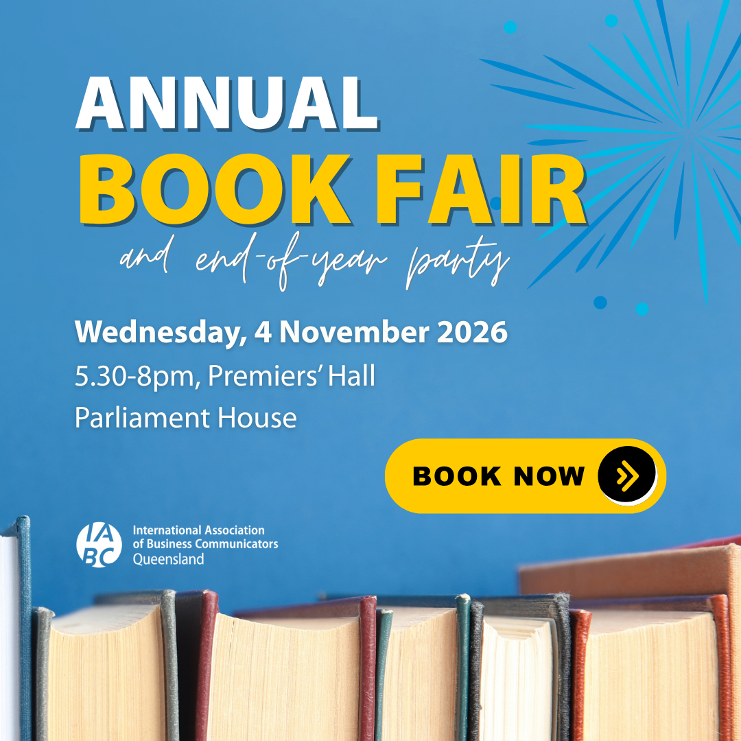 IABC Qld Annual Book Fair &amp; End-of-Year Event