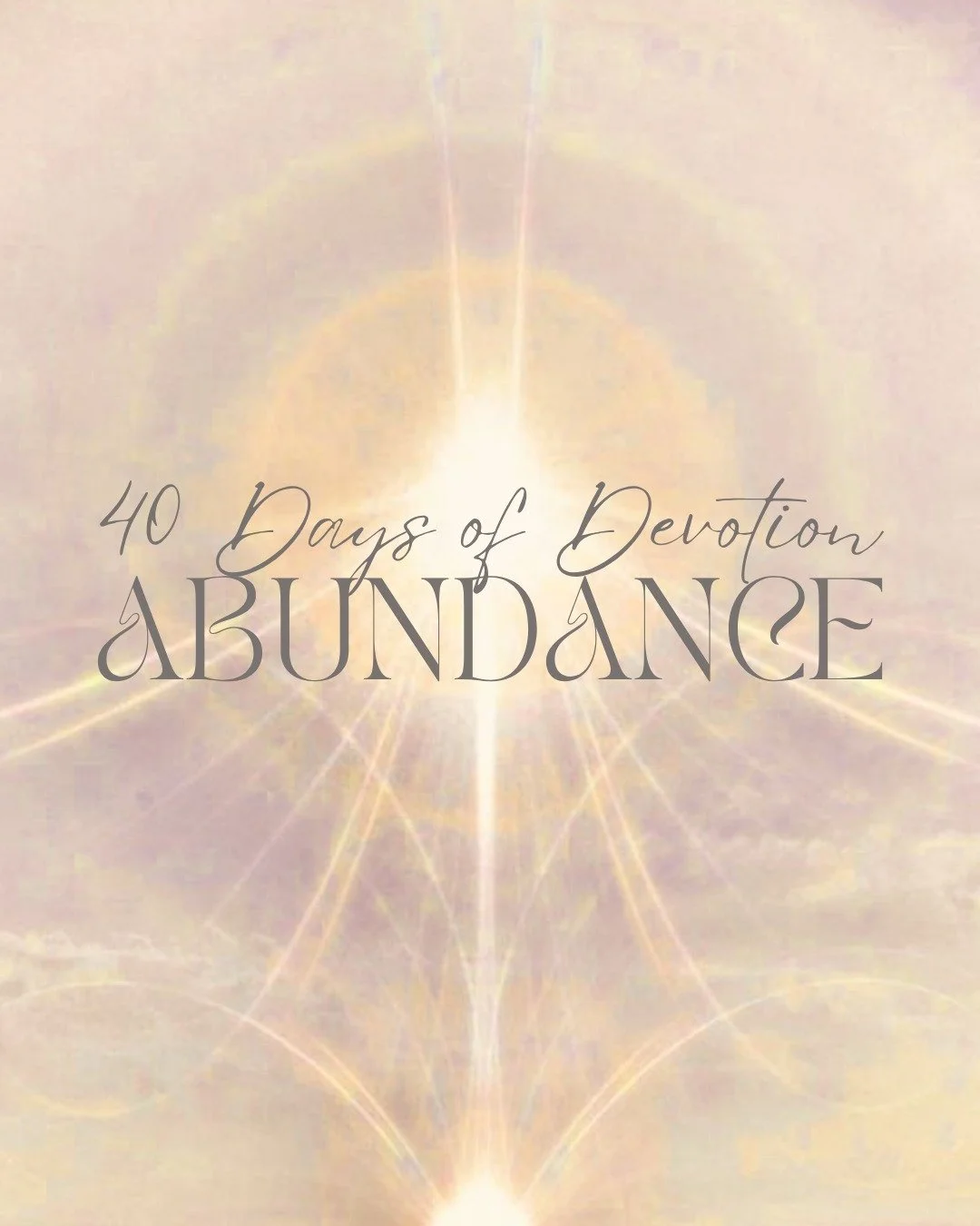 Upcoming Online Offering!

Are you ready to expand into the abundant, limitless being you already are?

Join me for 40 Days of Abundance, an online kundalini meditation journey intended to gently guide you out of lack and limitation and into your nat