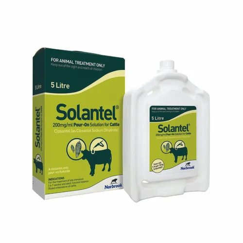 Solantel cattle pour-on, five litre