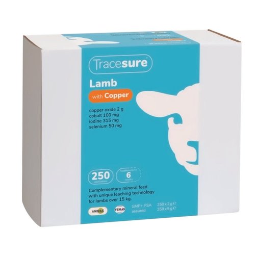 Animax Tracesure Sheep with copper bolus pack