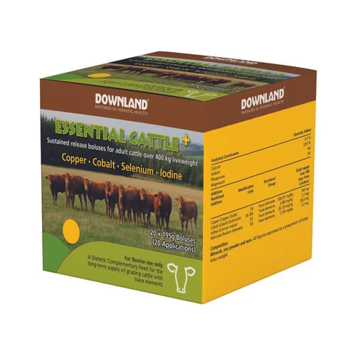 Downland Essential Cattle trace element bolus pack